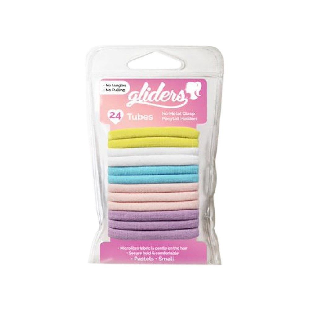  SỢI CỘT TÓC GLIDERS 24PC PASTELS 