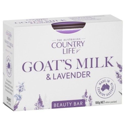  XÀ BÔNG GOATS MILK & LAVENDER 100G 