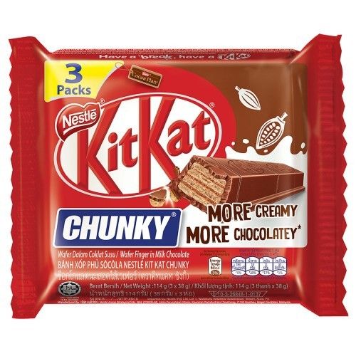  KIT KAT GÓI 3 THANH CHUNKY 38G 