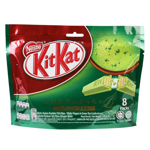  CHOCO KITKAT TRÀ XANH 8 THANH 2F 17G 