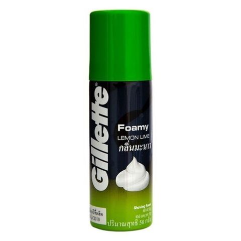  BỘT CẠO RÂU GILLETTE HƯƠNG CHANH 50G 