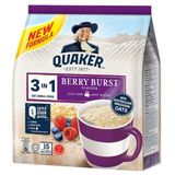  THỨC UỐNG YẾN MẠCH QUAKER-BERRY BURST 3IN1 450G 