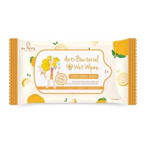  KHĂN ƯỚT KHÁNG KHUẨN AU FAIRY HƯƠNG YUZU 10 TỜ 