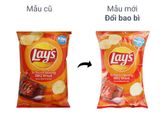  SNACK KHOAI TÂY LAY'S SƯỜN NƯỚNG 58G 