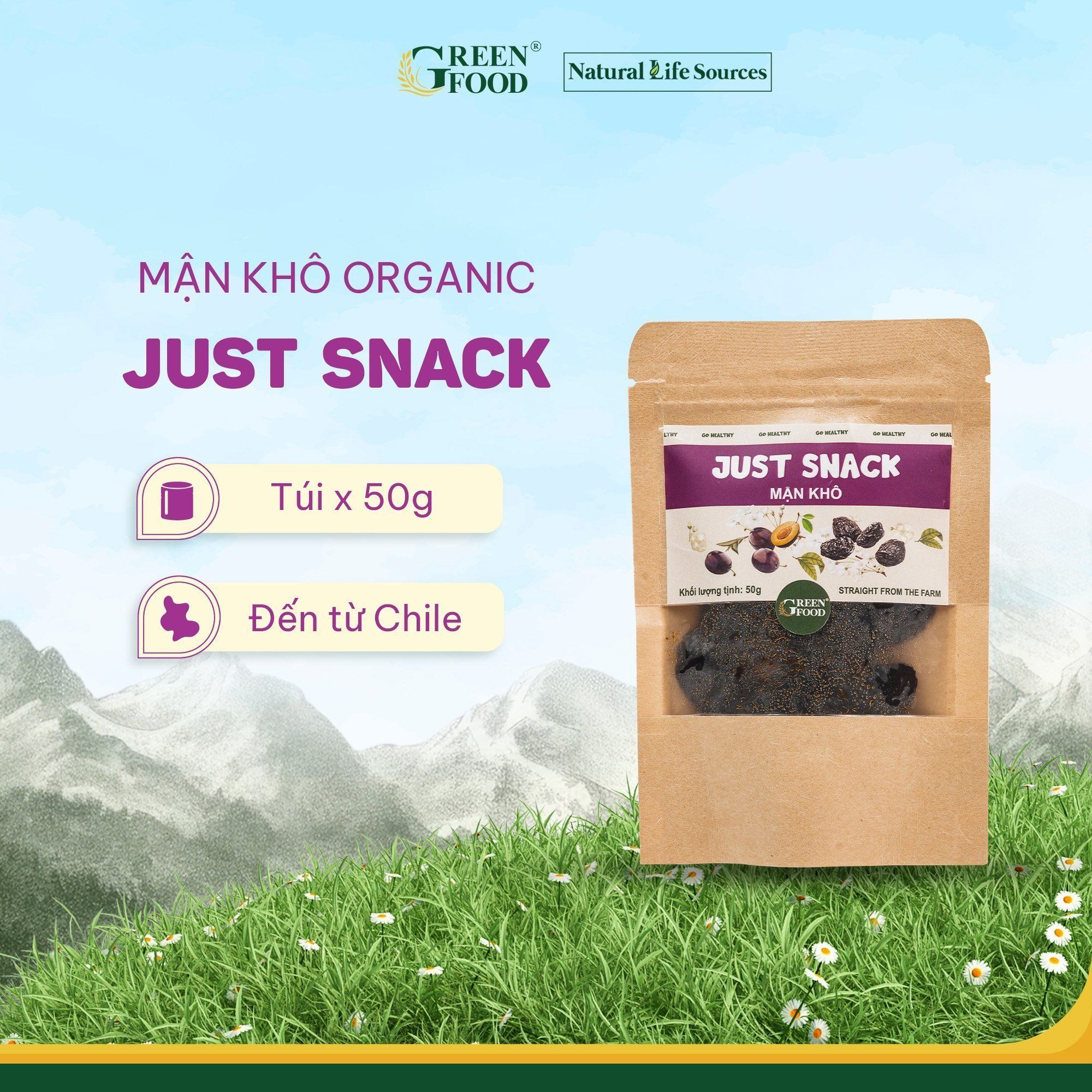  JUST SNACK MAN SAY 50G 