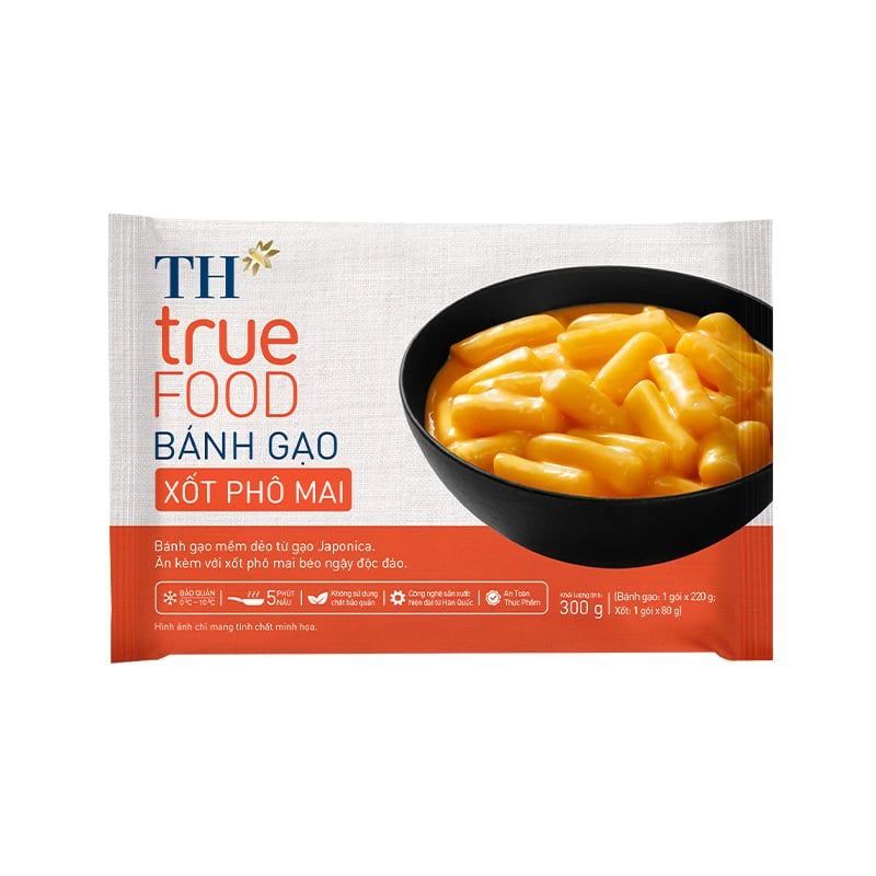  BANH GAO PHO MAI TH TRUE FOOD 300G T24 