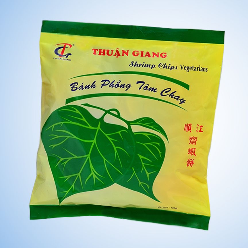  BÁNH PHỒNG TÔM CHAY THUẬN GIANG 100G 