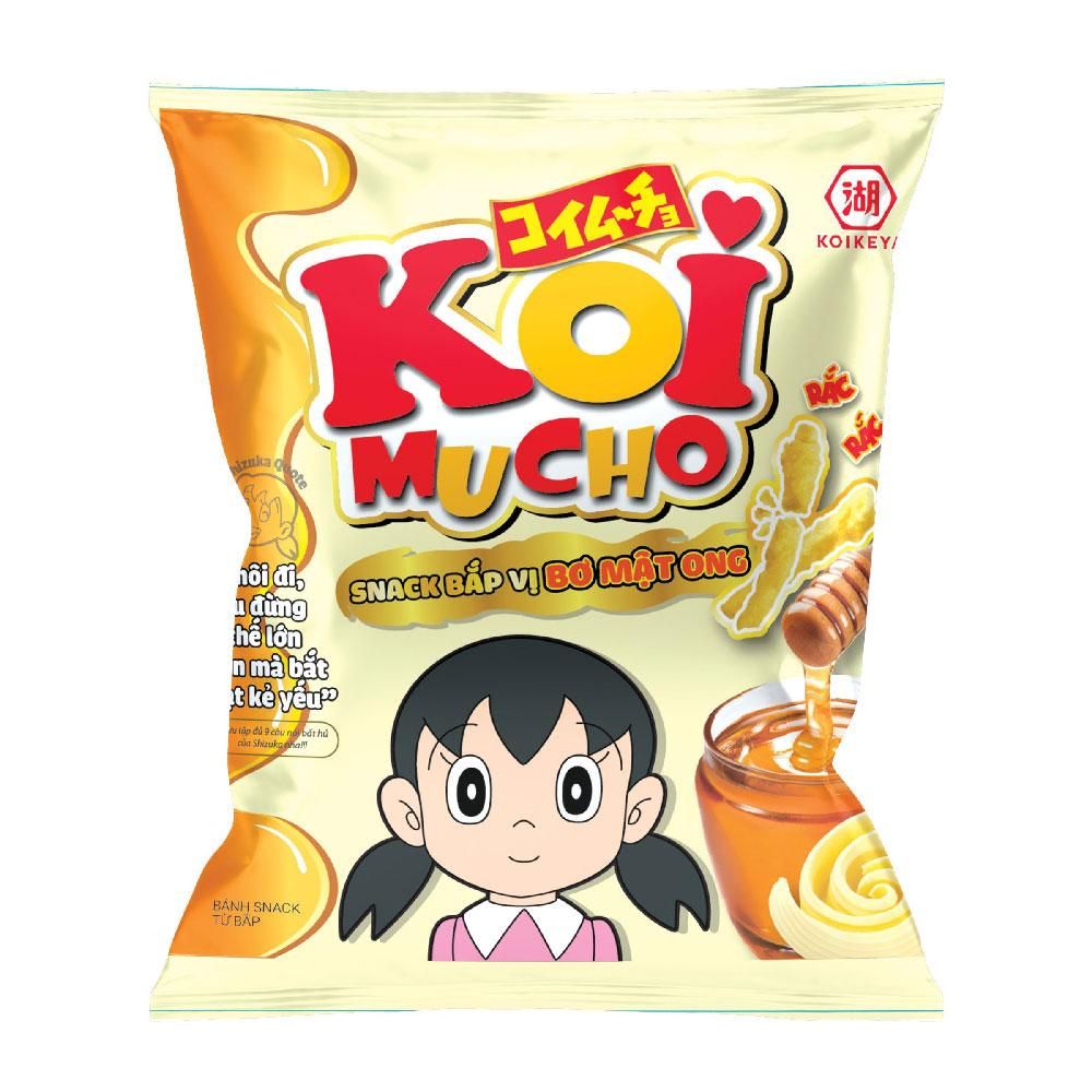  SNACK BẮP KOIMUCHO VỊ BƠ MẬT ONG 64G 