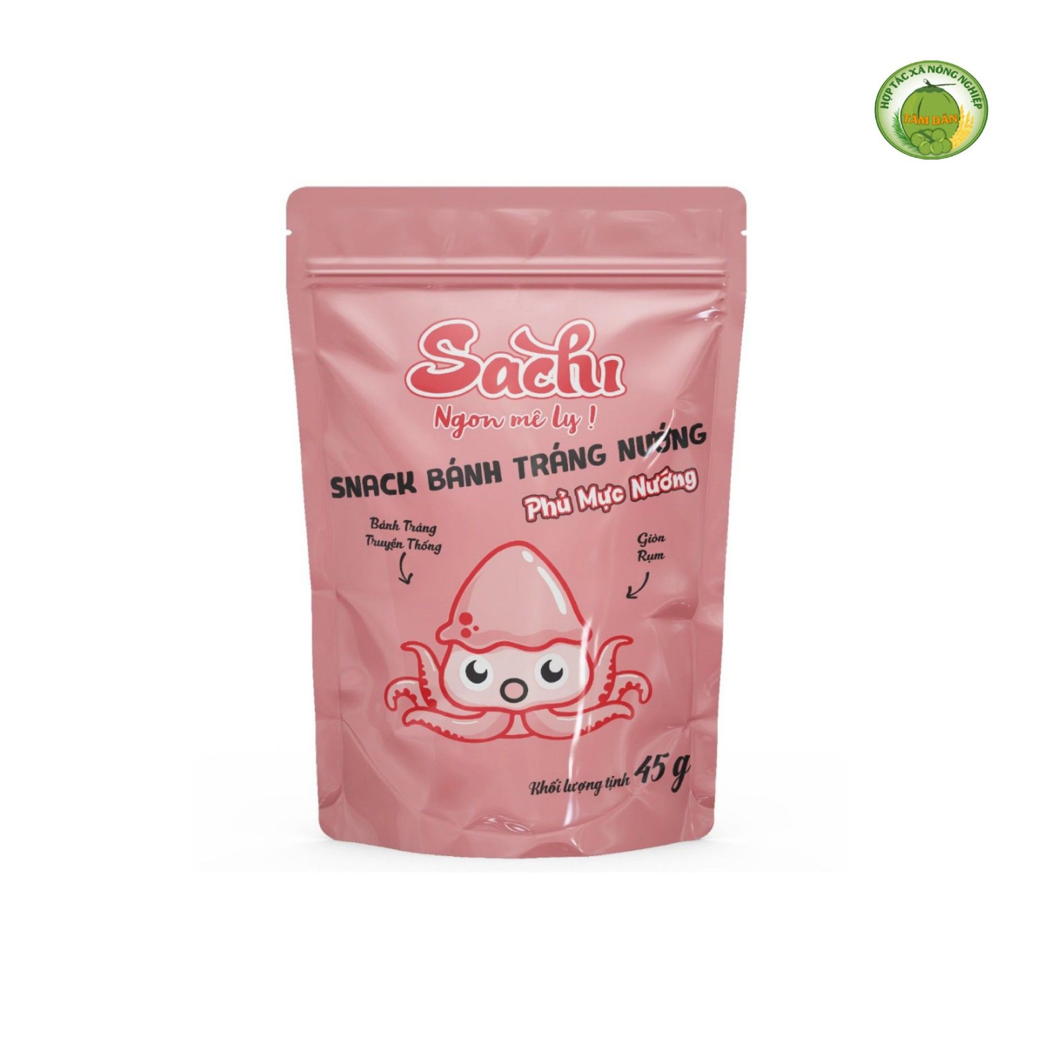  SNACK BANH TRANG NUONG SACHI PHU MUC NUONG 45G 