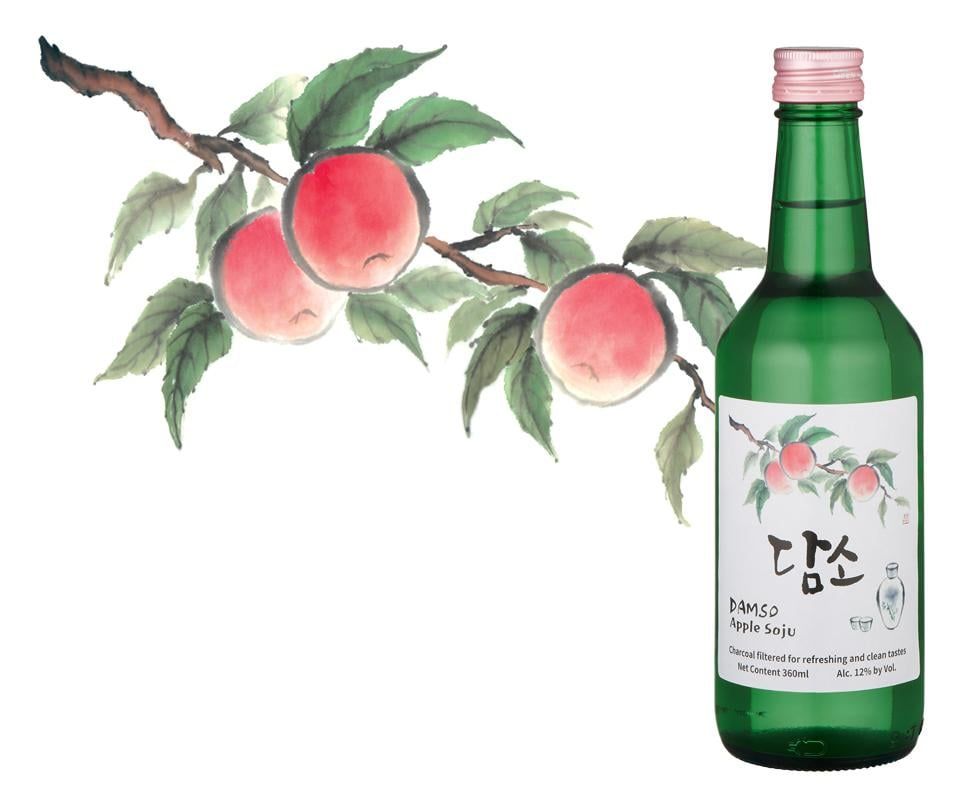  RUOU SOJU HAN QUOC DAMSO VI TAO 360ML 