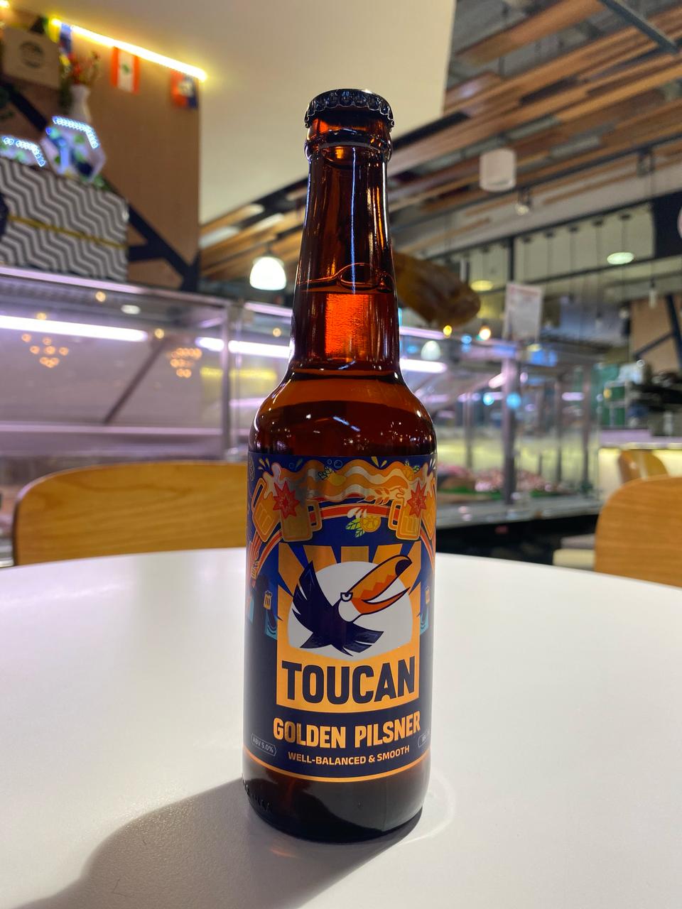  BIA TOUCAN GOLDEN PILSNER 330ML 5% 