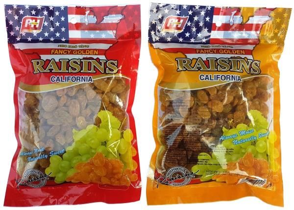  NHO KHO VANG RAISINS 410G 