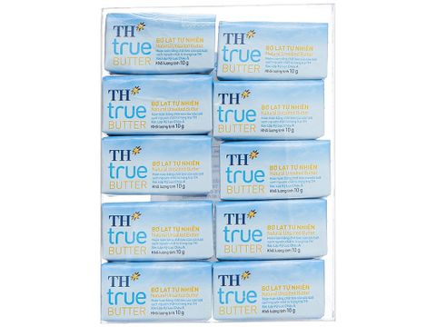  BƠ LẠT TỰ NHIÊN TH TRUE BUTTER 10GX10 