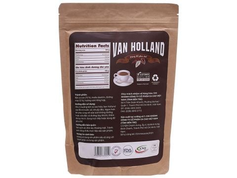  BỘT CACAO VAN HOLLAND - CÓ ĐƯỜNG 500G 