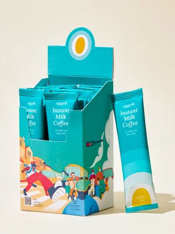  CAFÉ KEM BEO HOA TAN EGGYOLK 