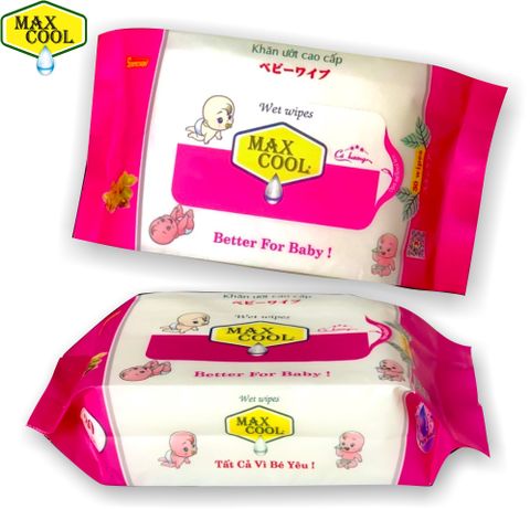  KHĂN ƯỚT MAX COOL 30 TỜ CÓ HƯƠNG 