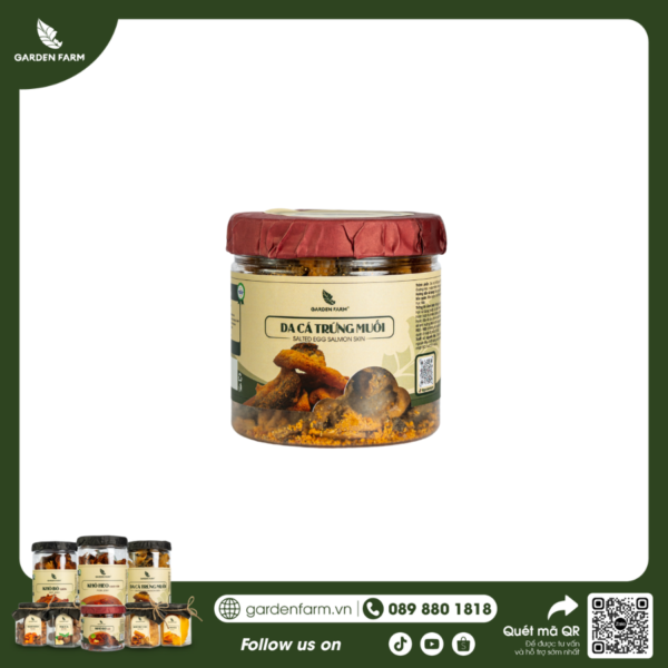  DA CA TRUNG MUOI GARDEN FARM 80G 