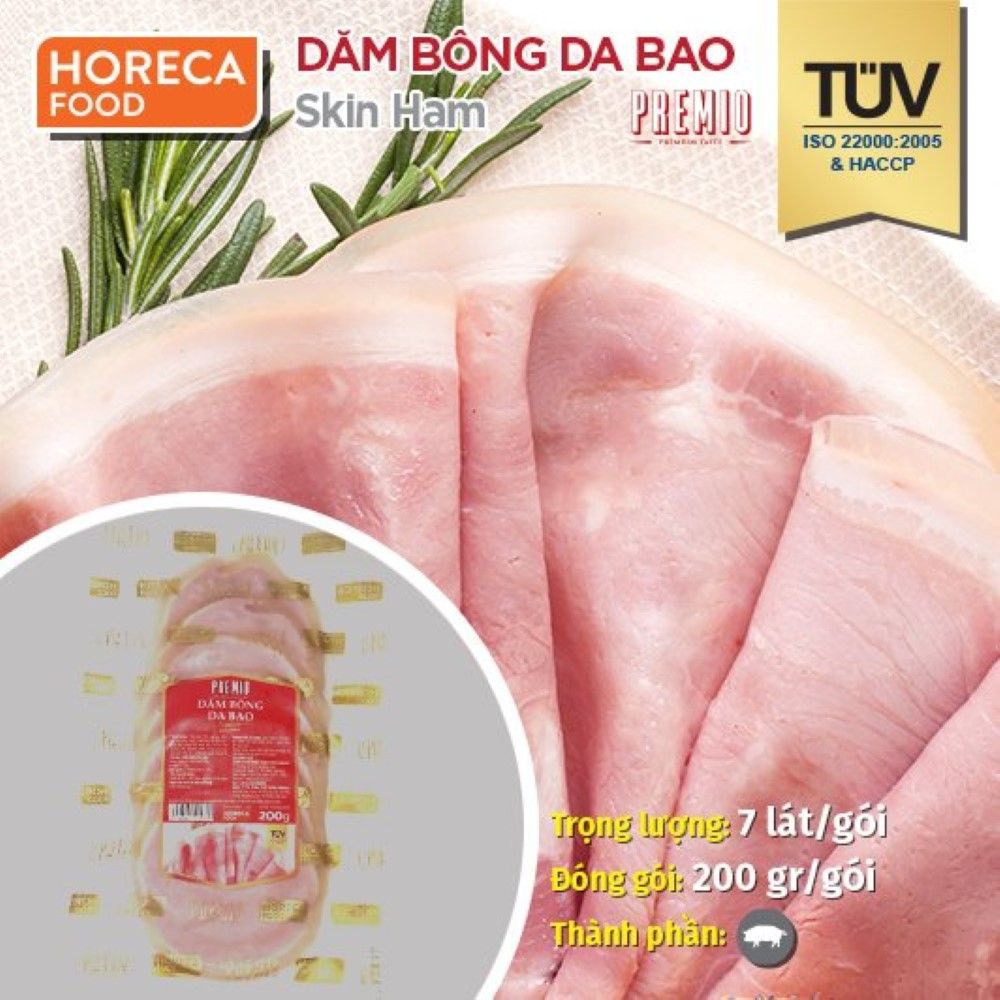  DĂM BÔNG DA BAO PREMIO 200G 