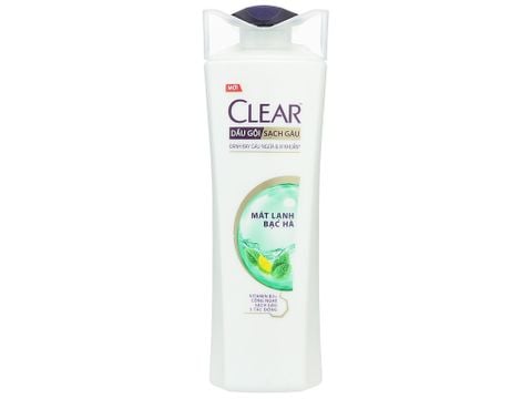  DẦU GỘI CLEAR MÁT LẠNH BẠC HÀ 340G 