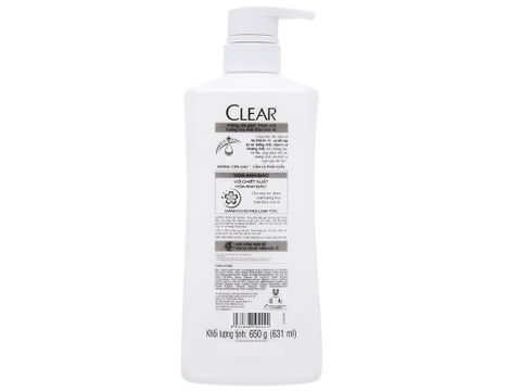  DẦU GỘI CLEAR HOA ANH ĐÀO BĂNG LẠNH 630G 