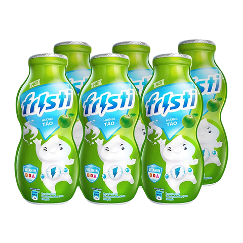  SỮA UỐNG TIỆT TRÙNG FRISTI LADY TÁO CHAI 80MLX6 