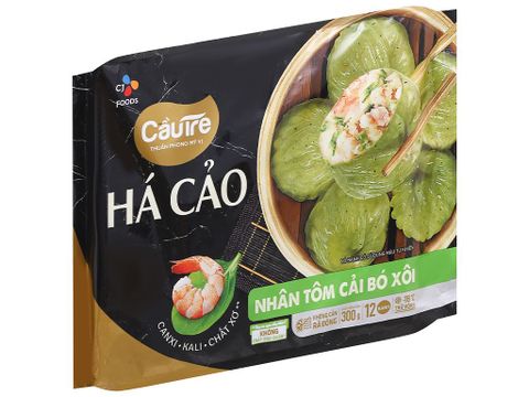  HÁ CẢO NHÂN TÔM CẢI BÓ XÔI 300G 