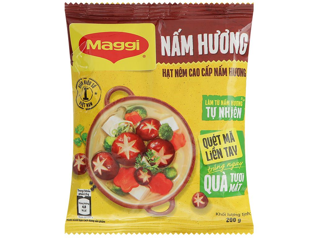  HẠT NÊM NẤM HƯƠNG 200G 