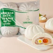  BÁNH BAO NHÂN THỊT HEO TRỨNG MUỐI 170G*4 
