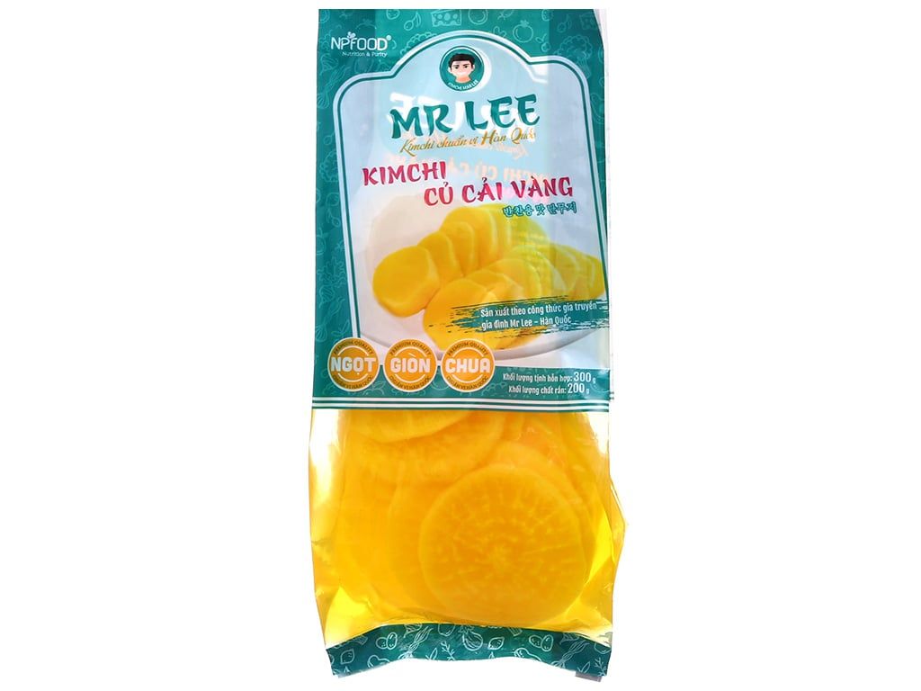  KIM CHI CU CAI VANG MR LEE 300G 