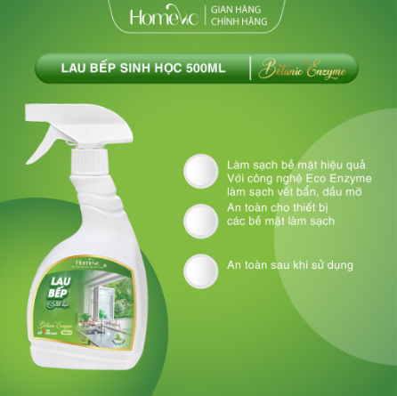  LAU BẾP SINH HỌC BOTANIC ENZYME 500ML 