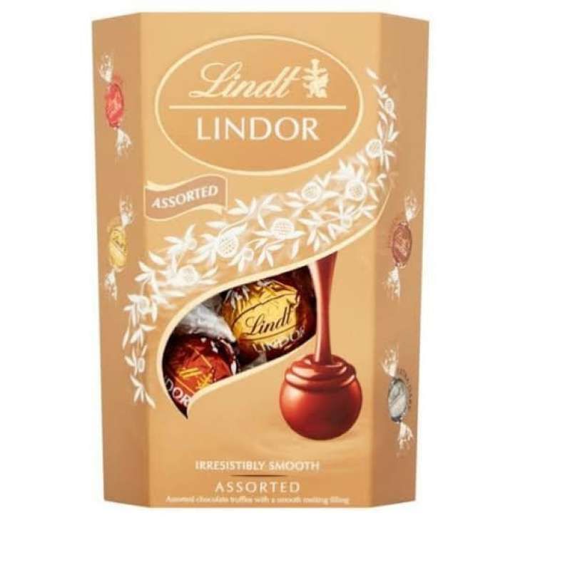  CHOCO LINDT LINDOR CORNET ASSOR200G 