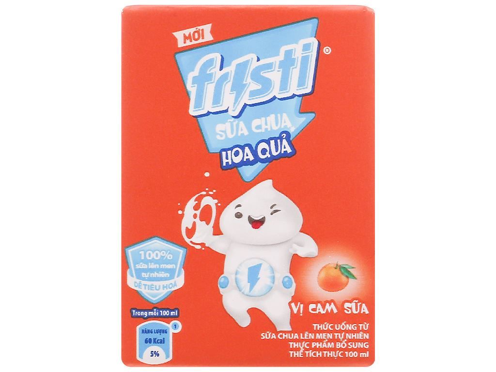  SUA CHUA LEN MEN TUNHIEN FRISTI VI CAM SUA 100ML*4 