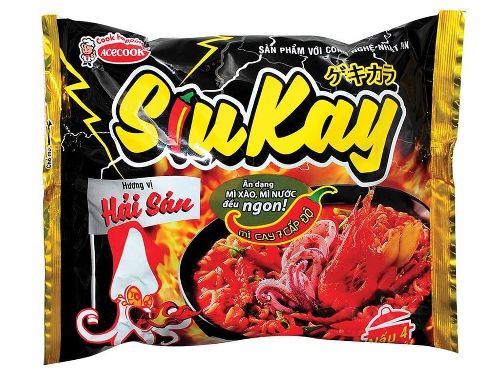  MÌ SIU KAY HẢI SẢN 128G 