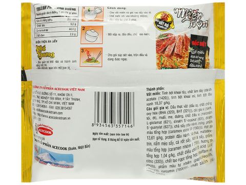  MIẾN TRỘN PHÚ HƯƠNG BÒ CHUA NGỌT 71G 