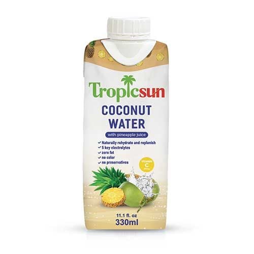  NUOC DUA HUONG THOM TROPICSUN 330ML*12 