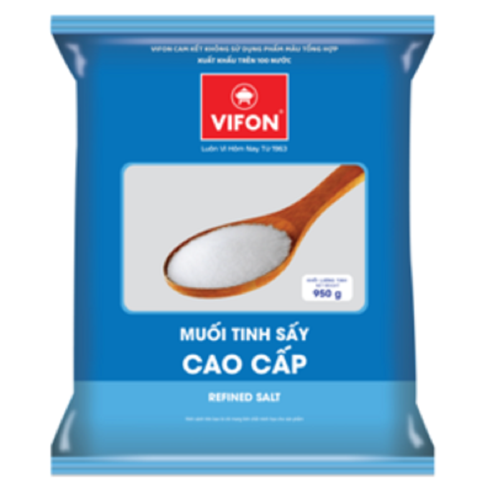  MUỐI TINH SẤY CAO CẤP 950G 