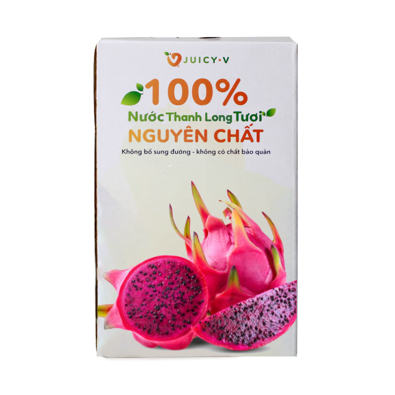  NUOC EP THANH LONG 100% NGUYEN CHAT JUICY - V 250ML 