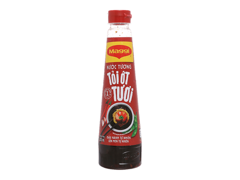  NƯỚC TƯƠNG MAGGI TỎI ỚT TƯƠI 200ML 
