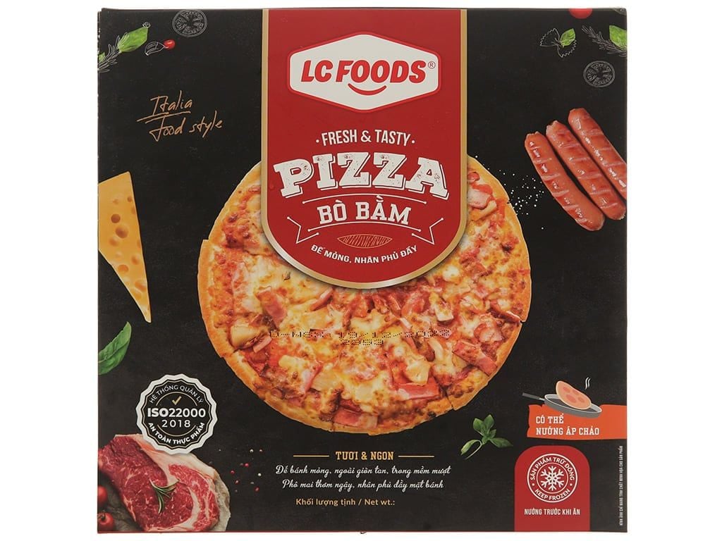  PIZZA BO BAM LC FOOD 180G 