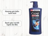  DẦU GỘI CLEAR MEN NƯỚC HOA DEEP OCEAN 600G 