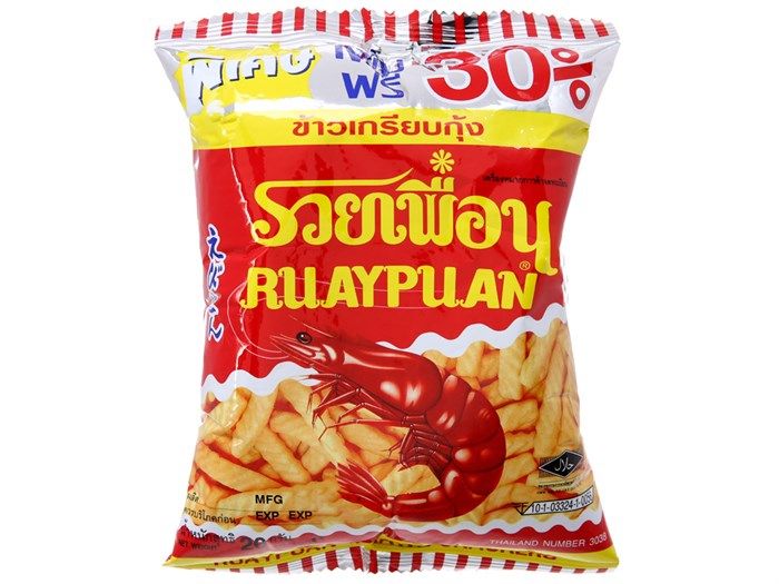  SNACK TOM “RUAY PUAN” 20G 