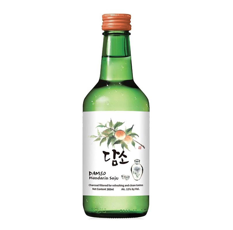  RUOU SOJU HAN QUOC DAMSO VI QUYT JEJU 360ML 