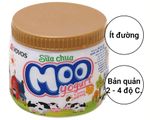  SỮA CHUA ÍT ĐƯỜNG MOO MILK 450G 