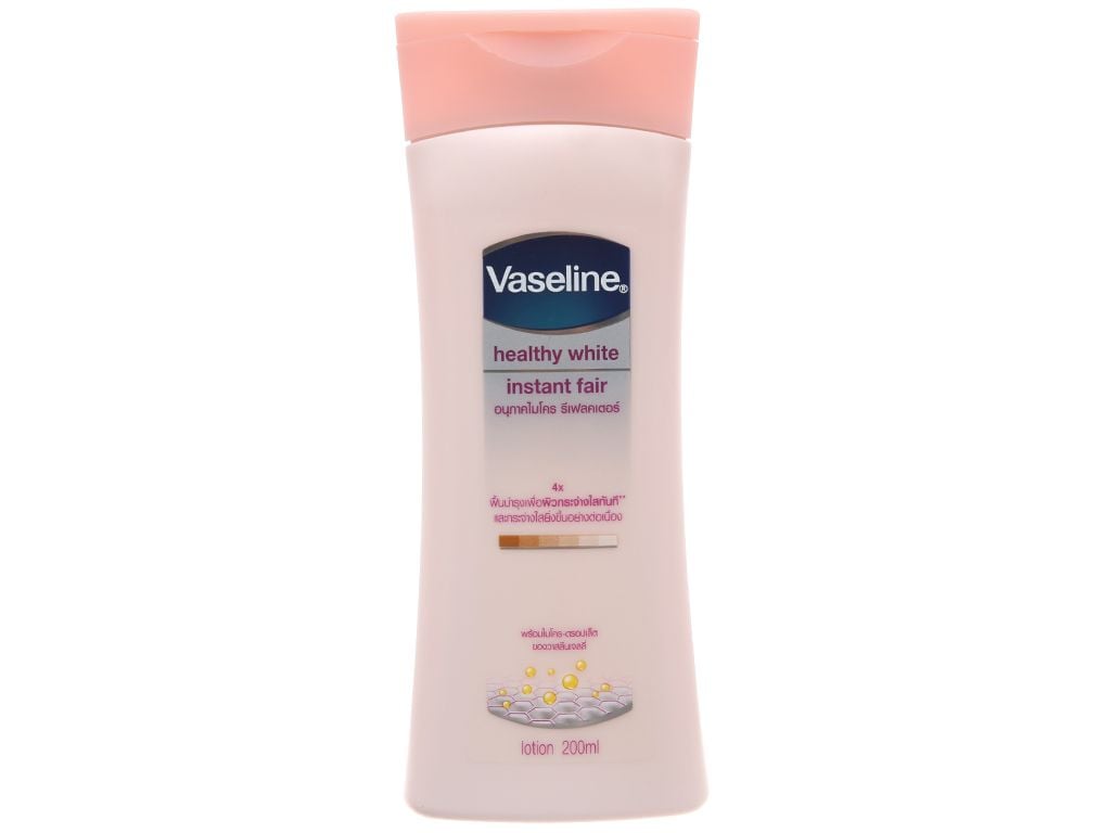  VASELINE SỮA DƯỠNG THỂ TRẮNG DA TỨC THÌ 200ML 