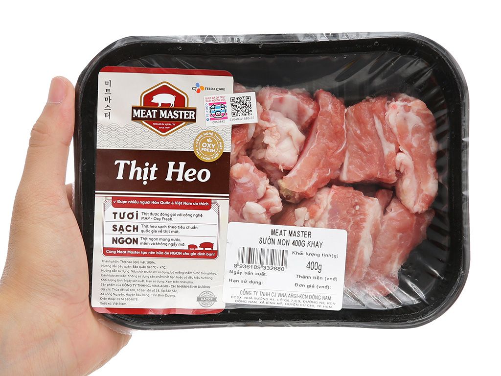  SƯỜN NON MEAT MASTER 400G 