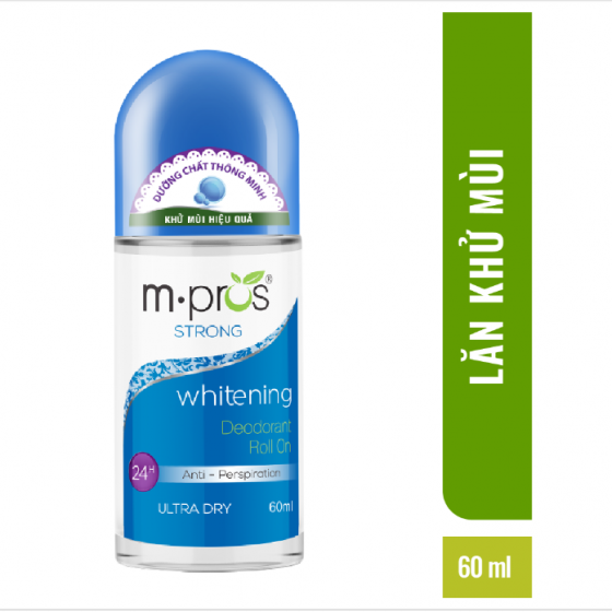  LĂN KHỬ MÙI M.PROS XANH DƯƠNG 60ML 