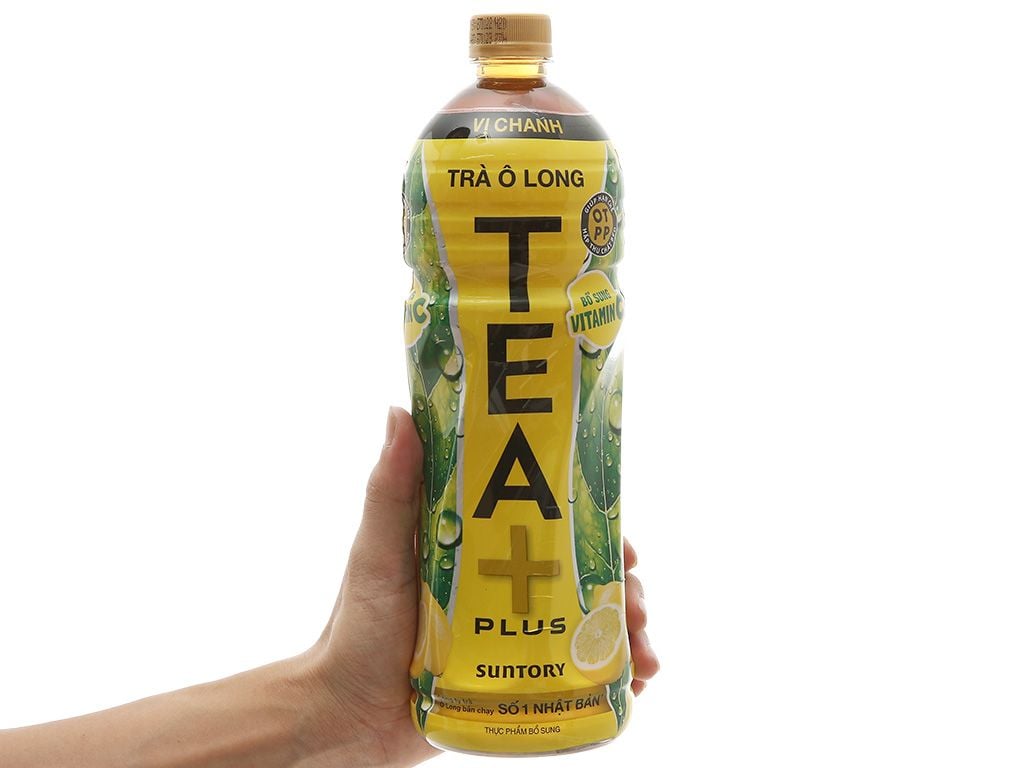  TRA OLONG VI CHANH TEA+ PLUS CHAI 1L 