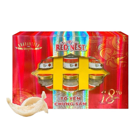  TO YEN CHUNG SAN DUONG 18% 70ML*6HU/HOP - HOP QUA 