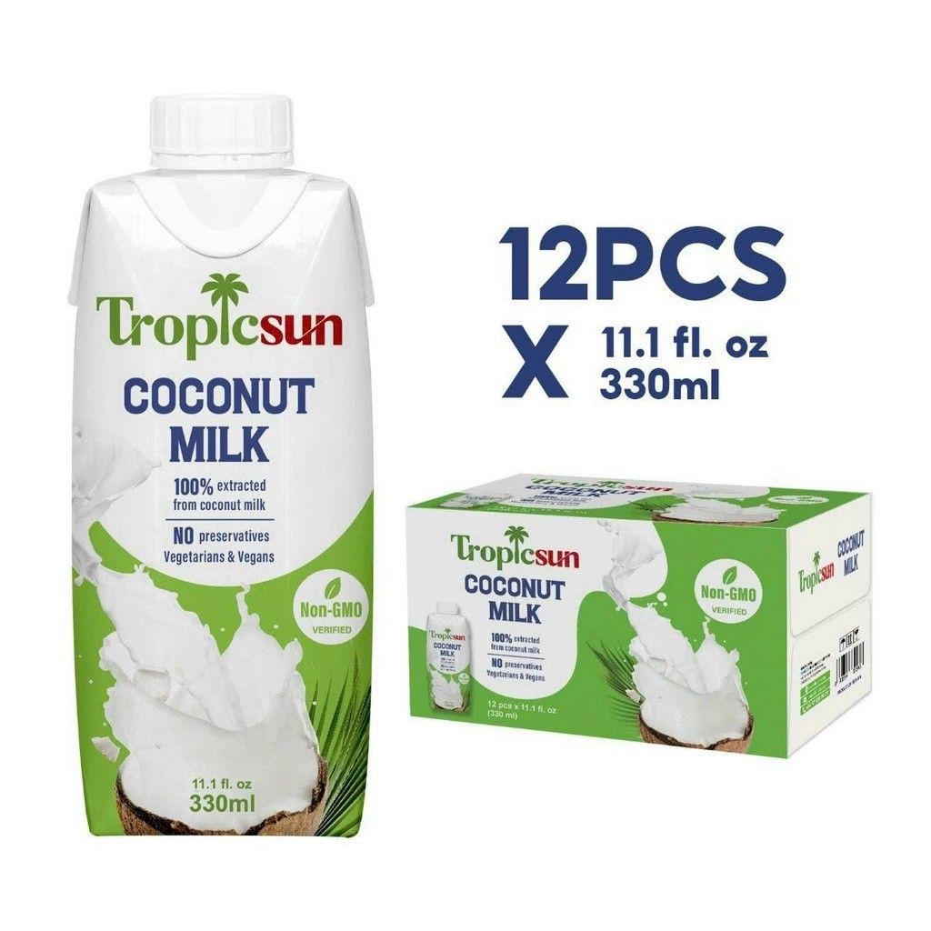  NUOC COT DUA TROPICSUN 330ML*12 