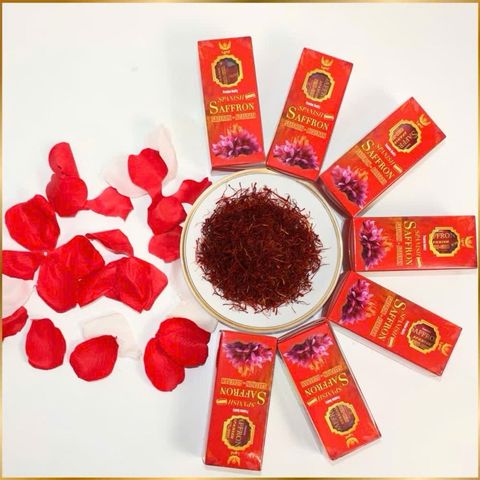  SAFFRON-nhụy hoa nghệ tây La Mancha LYND Tây Ban Nha loại thượng hạng (Premium La Mancha SAFFRON) Hộp 0.5g -1g -2g 